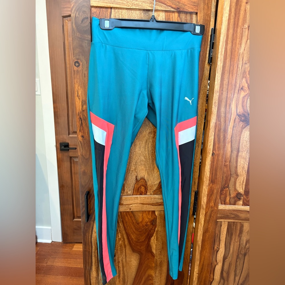 Puma Turquoise Apparel with Logo
